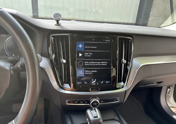 Volvo S60 cena 124000 przebieg: 103000, rok produkcji 2019 z Warszawa małe 92